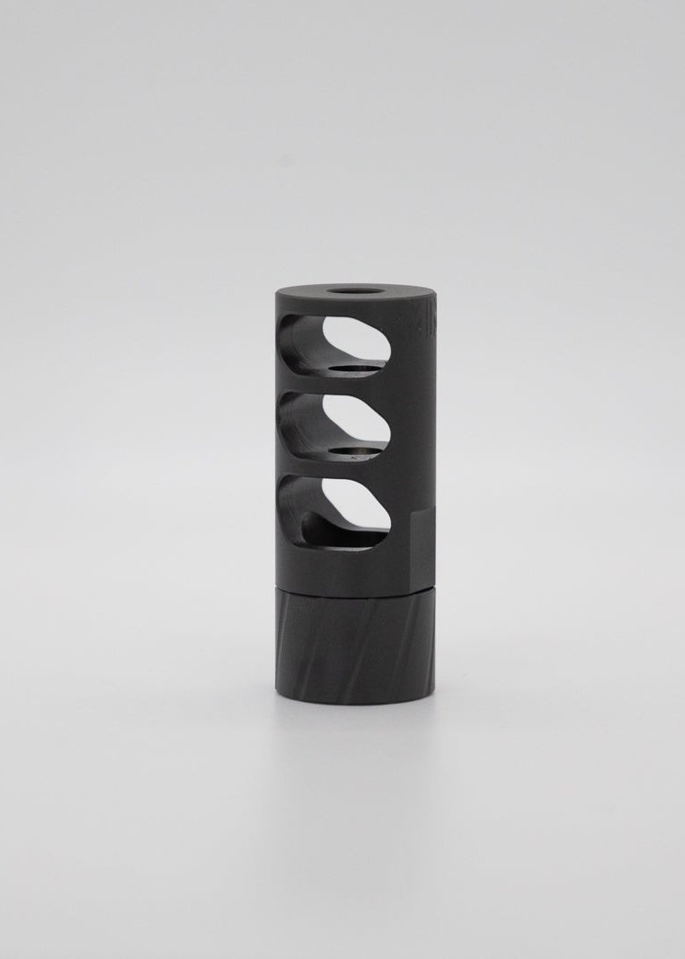 G5 Self - timing Muzzle Brake - Titanium - Meraki Machine