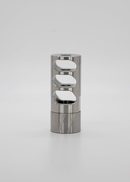 G5 Self - timing Muzzle Brake - Titanium - Meraki Machine