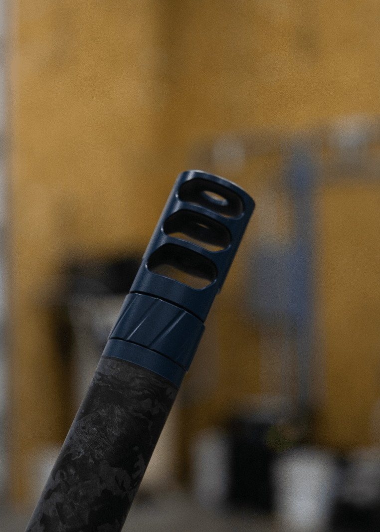 G5 Self - timing Muzzle Brake - Titanium - Meraki Machine