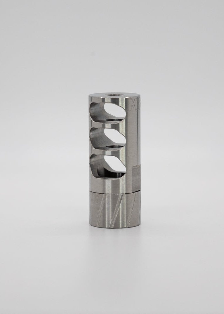 G5 Self - timing Muzzle Brake - Titanium - Meraki Machine