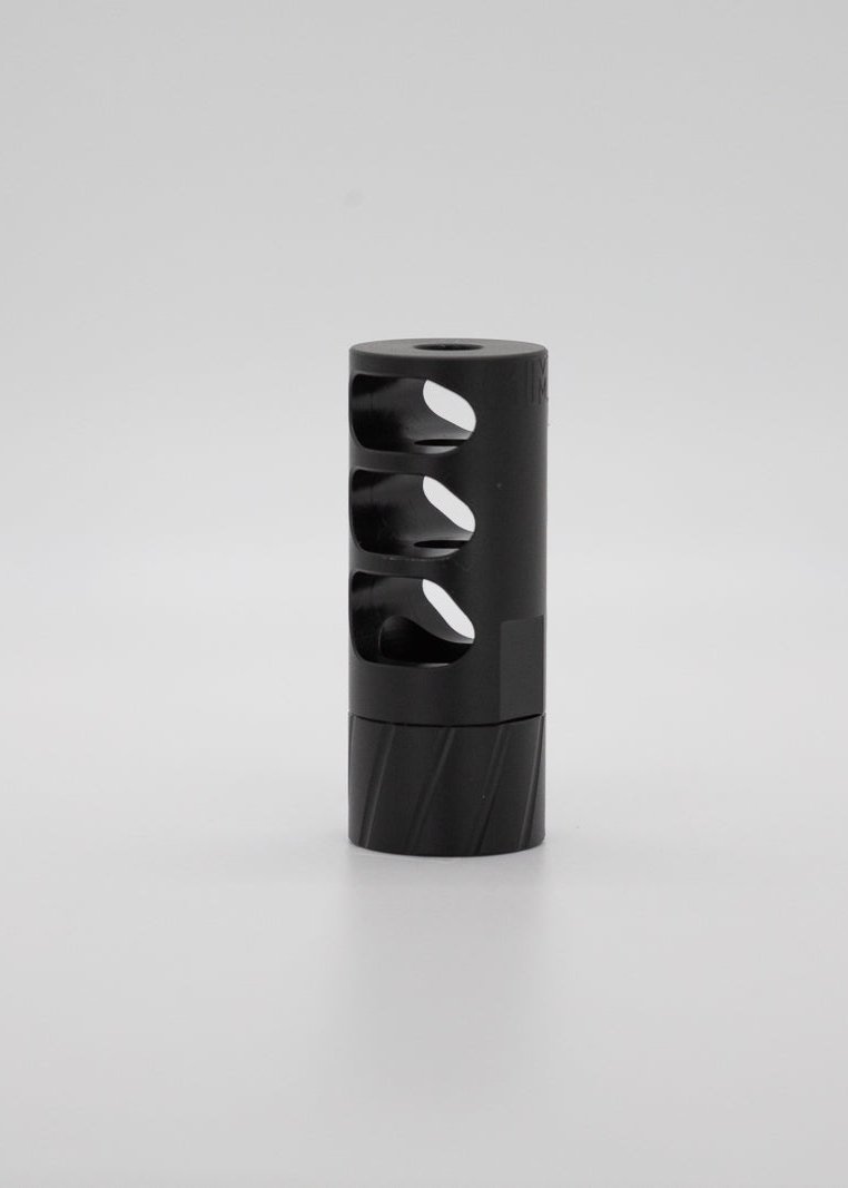 M1 Self - timing Muzzle Brake - Stainless Steel - Meraki Machine