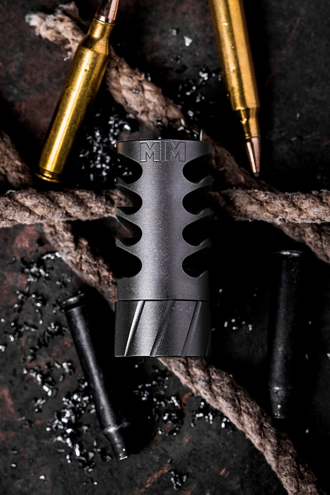 SF Self-timing Muzzle Brake - Stainless Steel