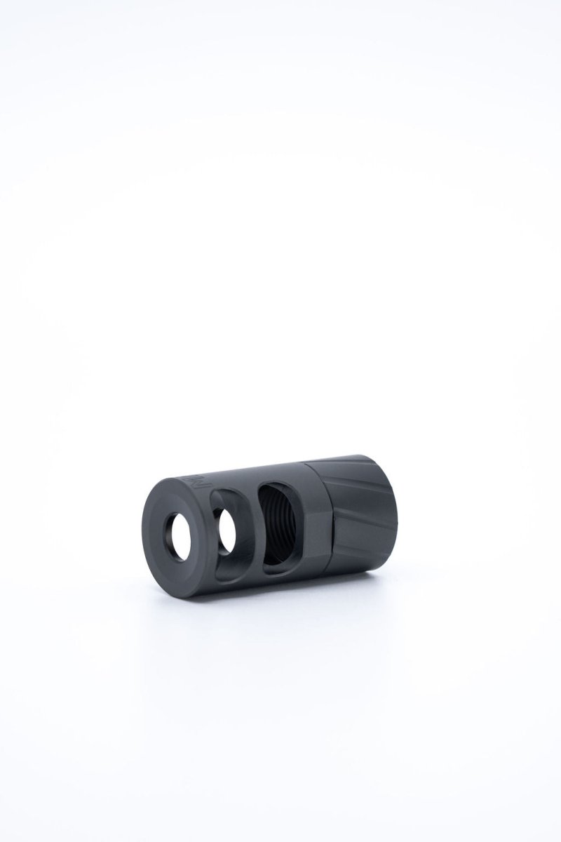 H3 Self-timing Muzzle Brake - Titanium - Meraki Machine