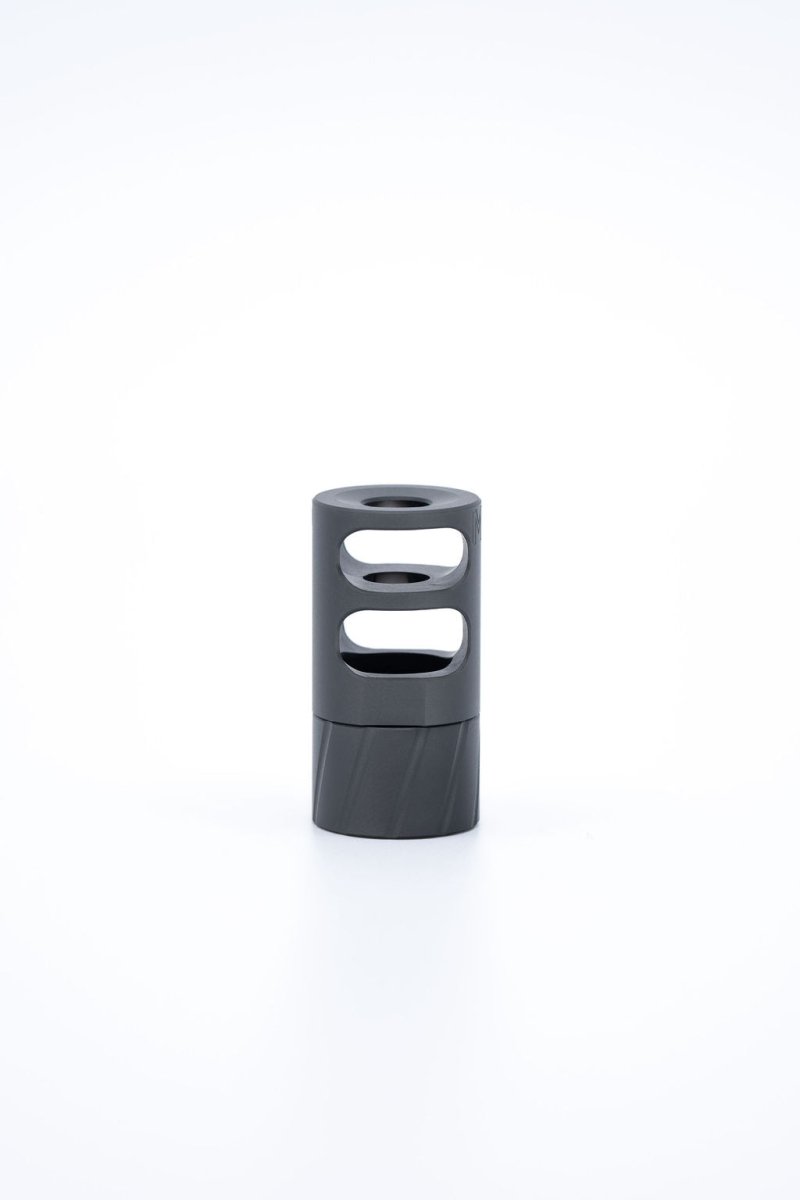 H3 Self-timing Muzzle Brake - Titanium - Meraki Machine