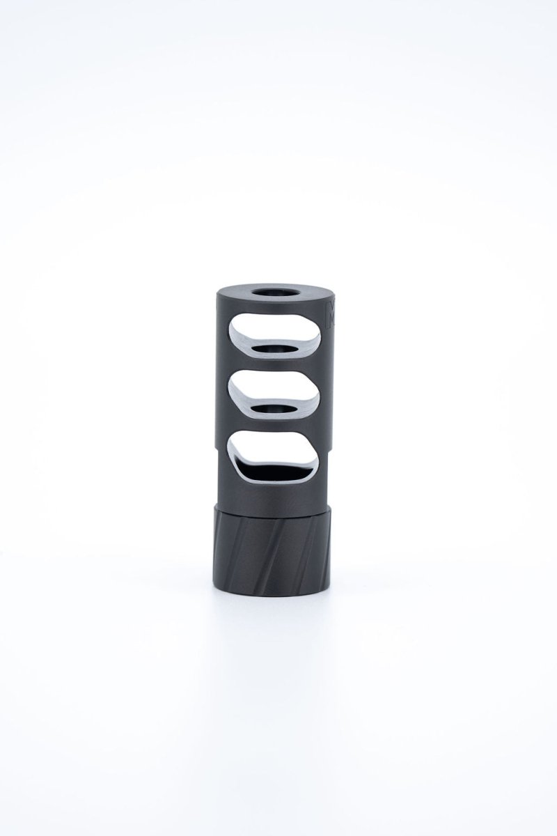 M1 Self-timing Muzzle Brake - Stainless Steel - Meraki Machine