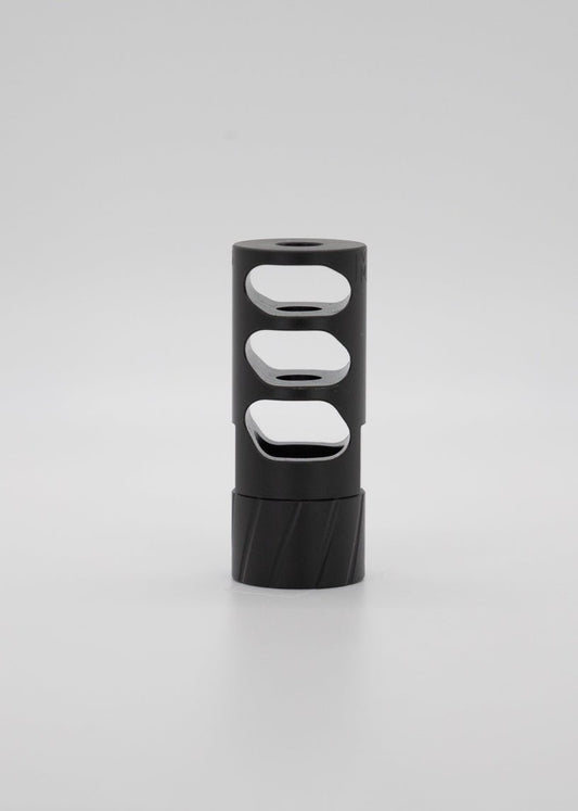 M1 Self - timing Muzzle Brake - Stainless Steel - Meraki Machine