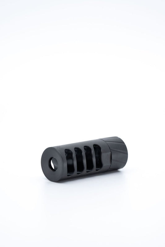 SF Self-timing Muzzle Brake - Stainless Steel - Meraki Machine